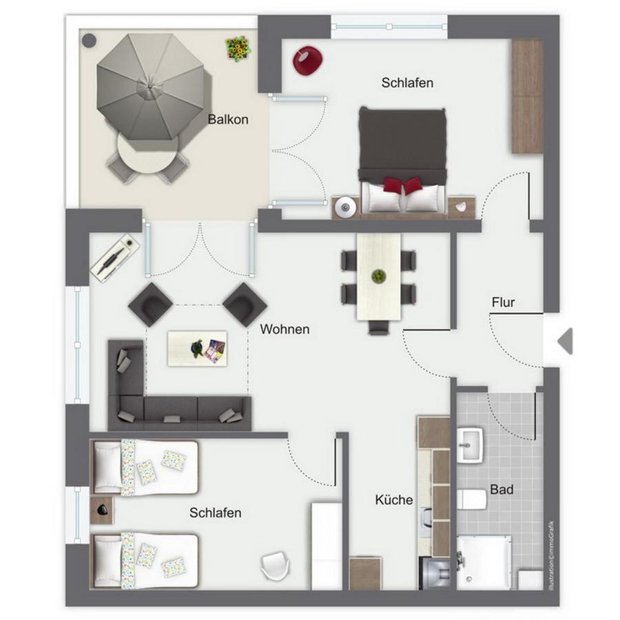 Duenenblick Wohnung 43 ボルテンハーゲン エクステリア 写真